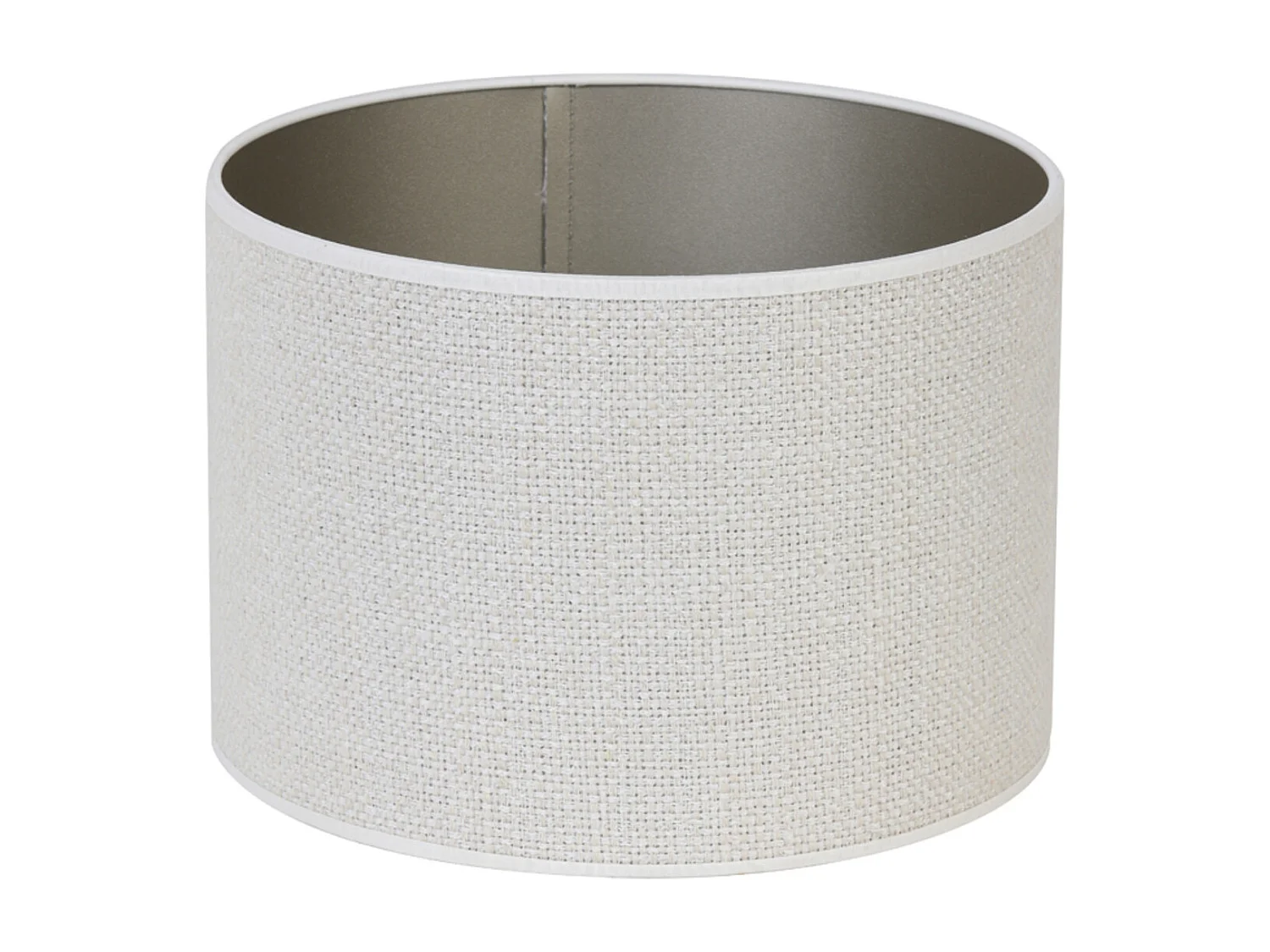 Abat-jour SAVERNA - Ø25x18cm - Blanc