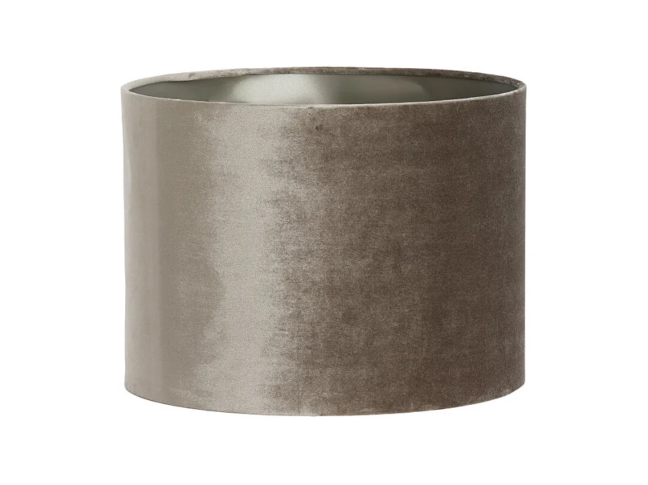 Lampenschirm PALATA - Ø25x18cm - Braun