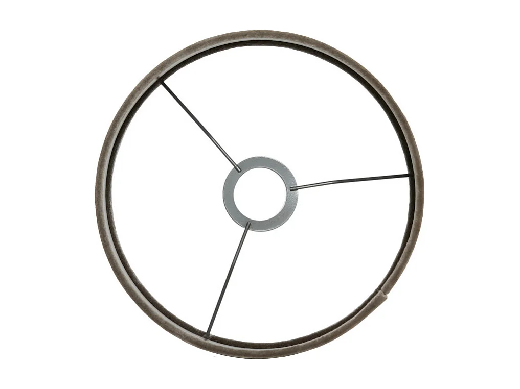 Lampenkap PALATA - Ø25x18cm - Bruin