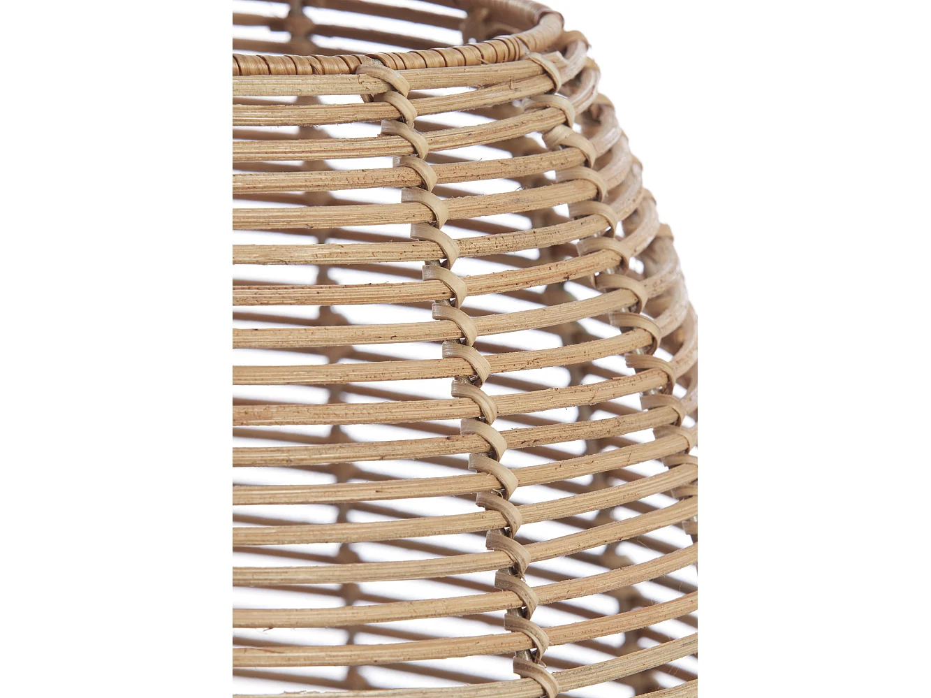 Abat-jour LATVIA - Ø38x35cm - Marron