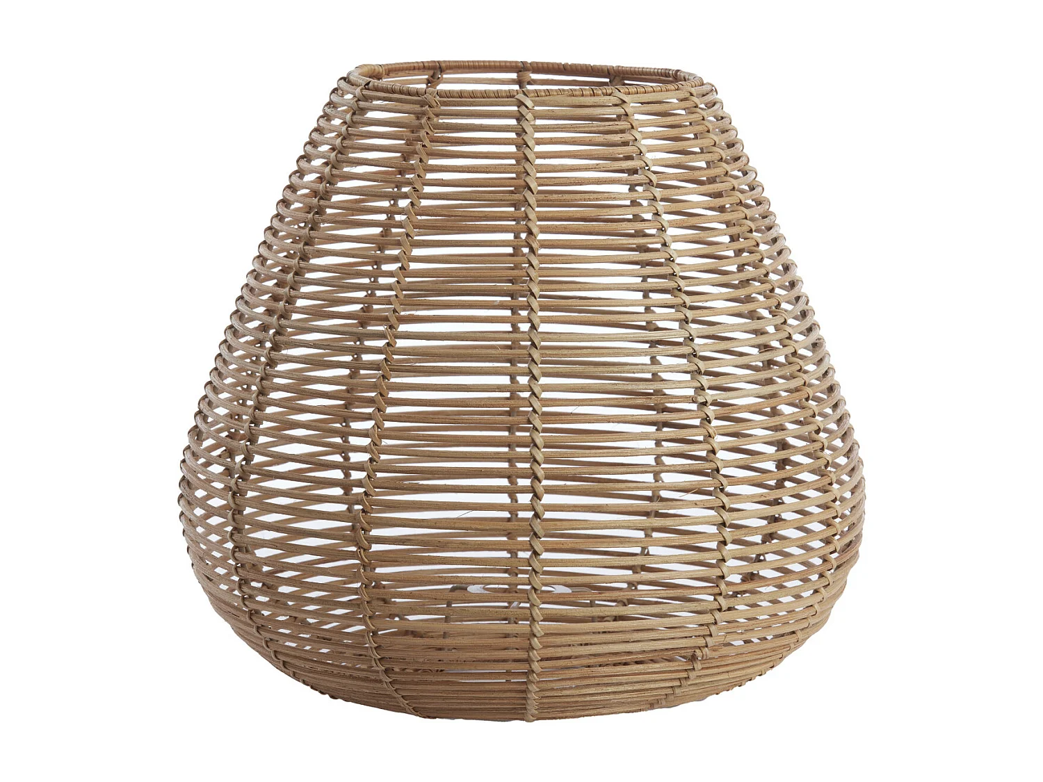 Abat-jour LATVIA - Ø38x35cm - Marron