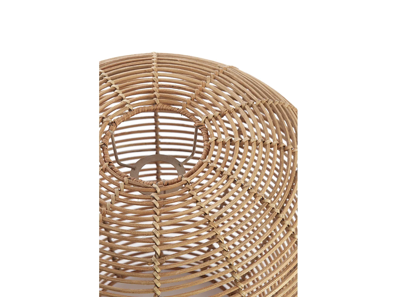 Abat-jour LATVIA - Ø38x35cm - Marron