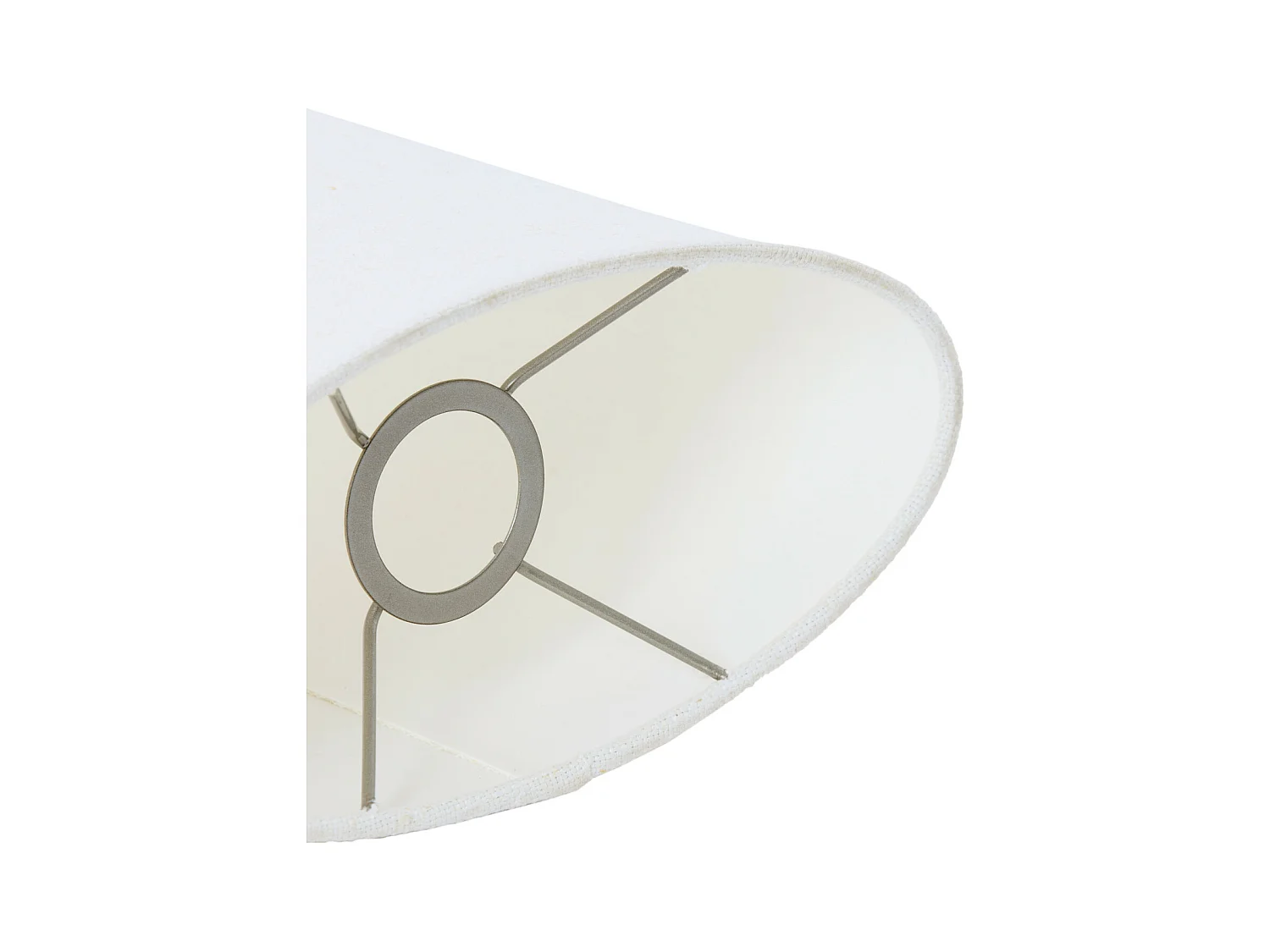 Lampenkap LIVIGNO - 25x21x28cm - Wit