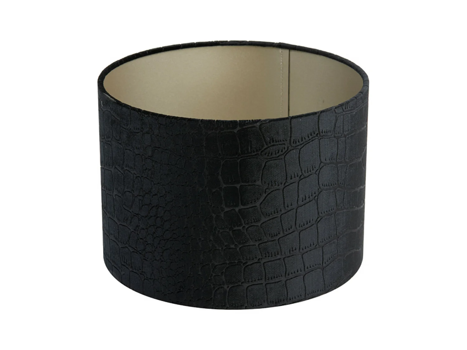 Abat-jour PRAYA - Ø40x30cm - Noir