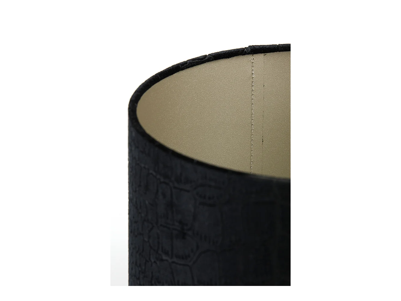 Abat-jour PRAYA - Ø40x30cm - Noir