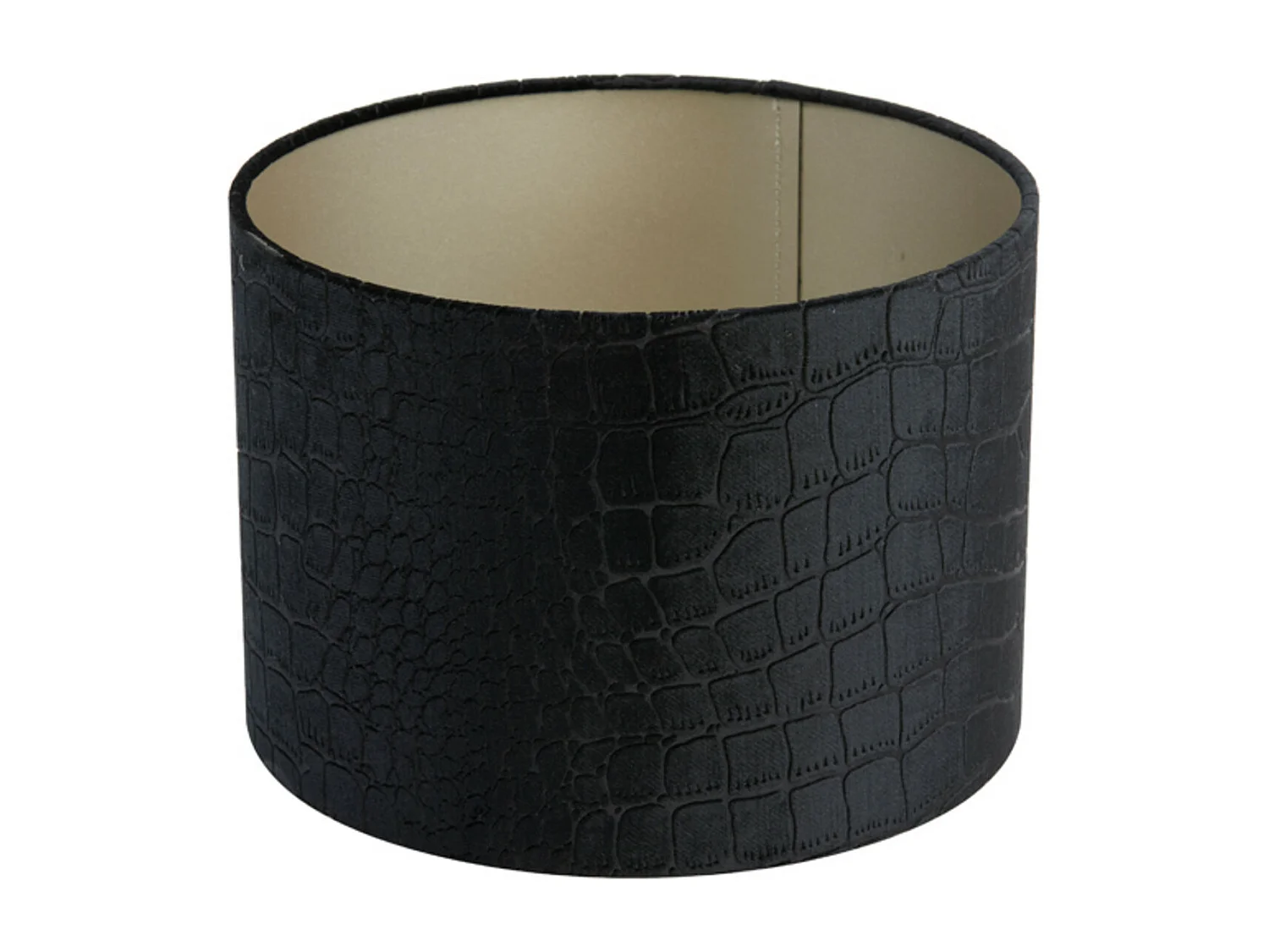 Abat-jour PRAYA - Ø40x30cm - Noir