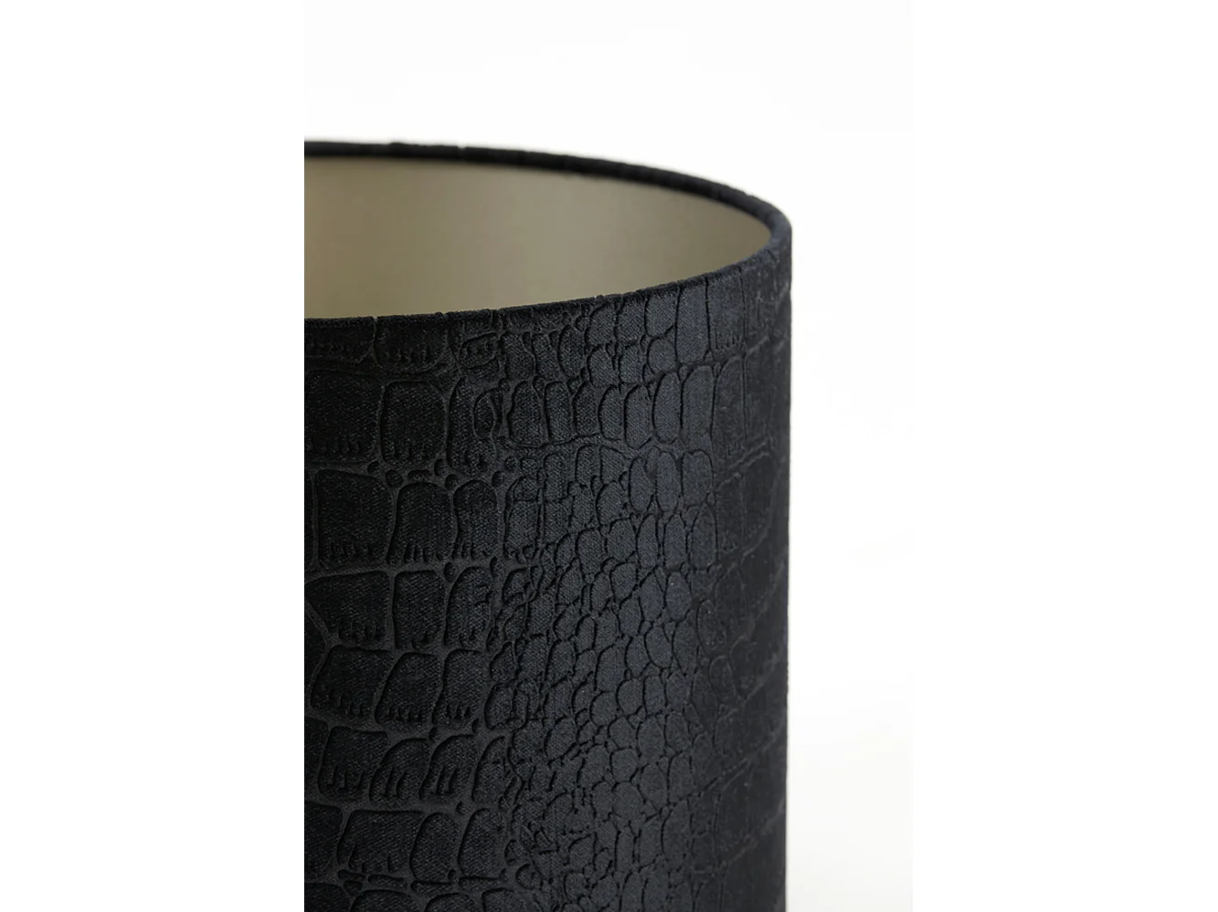 Abat-jour PRAYA - Ø40x30cm - Noir