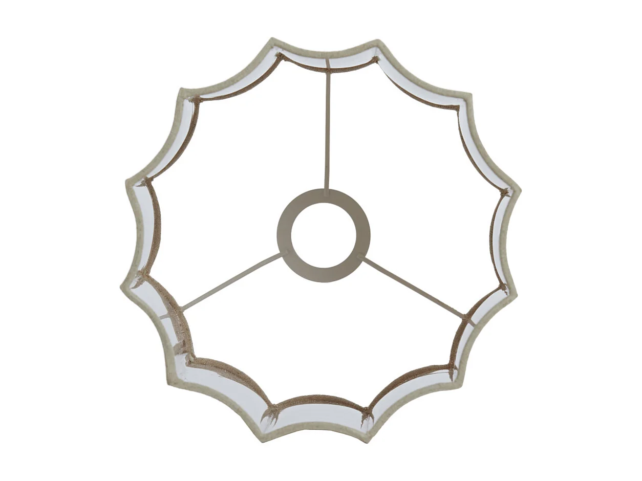 Abat-jour DISLI - Ø24x35cm - Marron