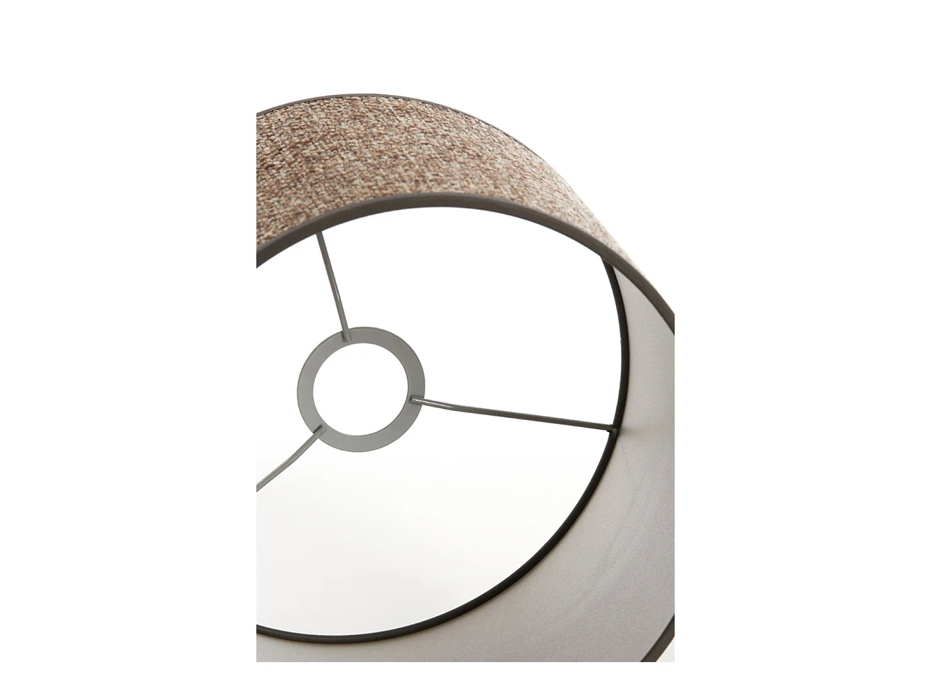 Lampenschirm SAVERNA - Ø20x15cm - Braun