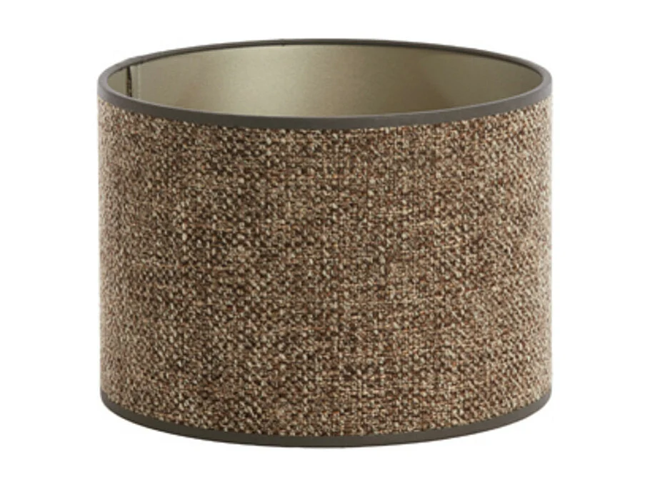 Abat-jour SAVERNA - Ø20x15cm - Marron