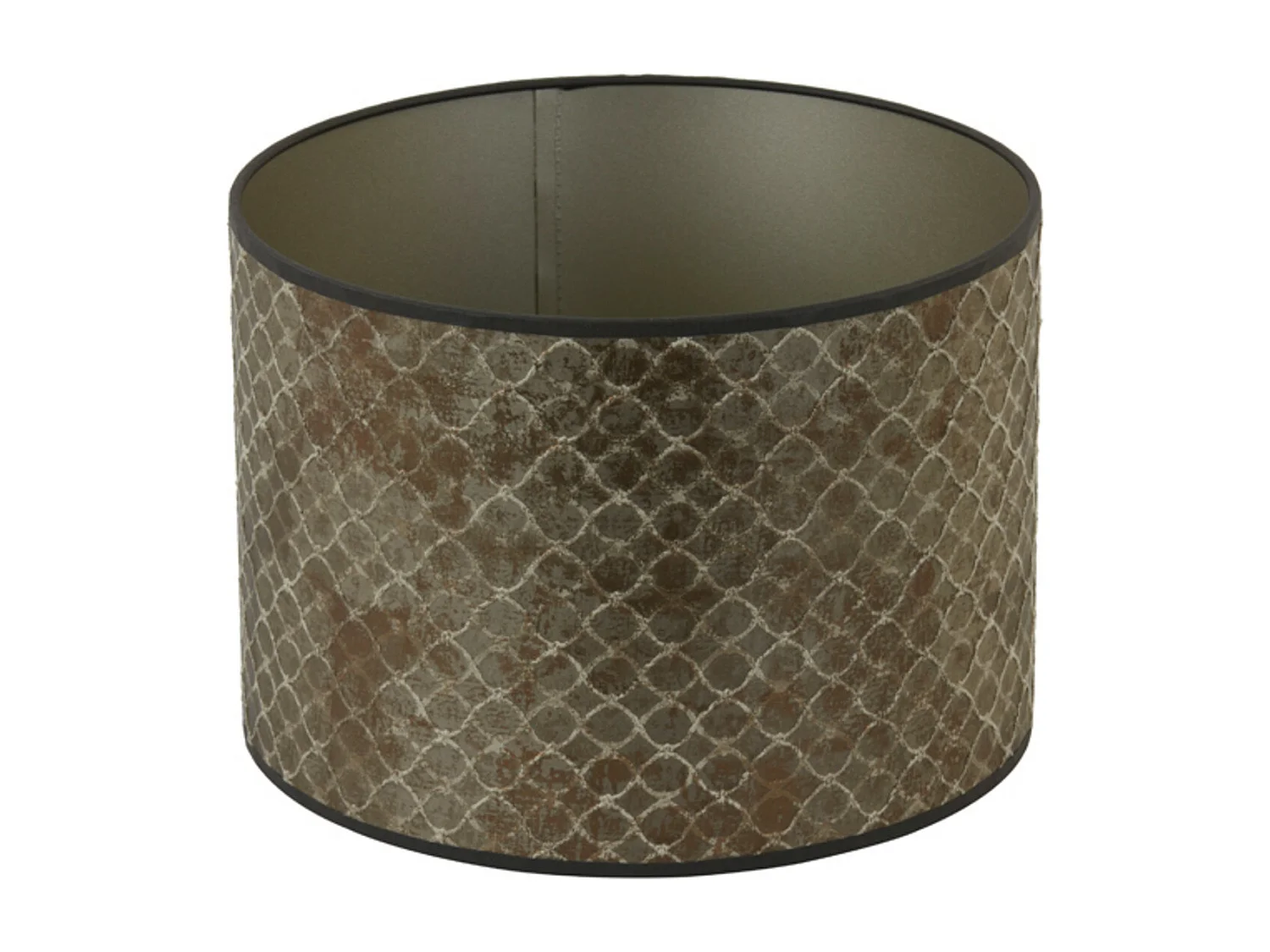 Abat-jour ELODI - Ø25x18cm - Bronze