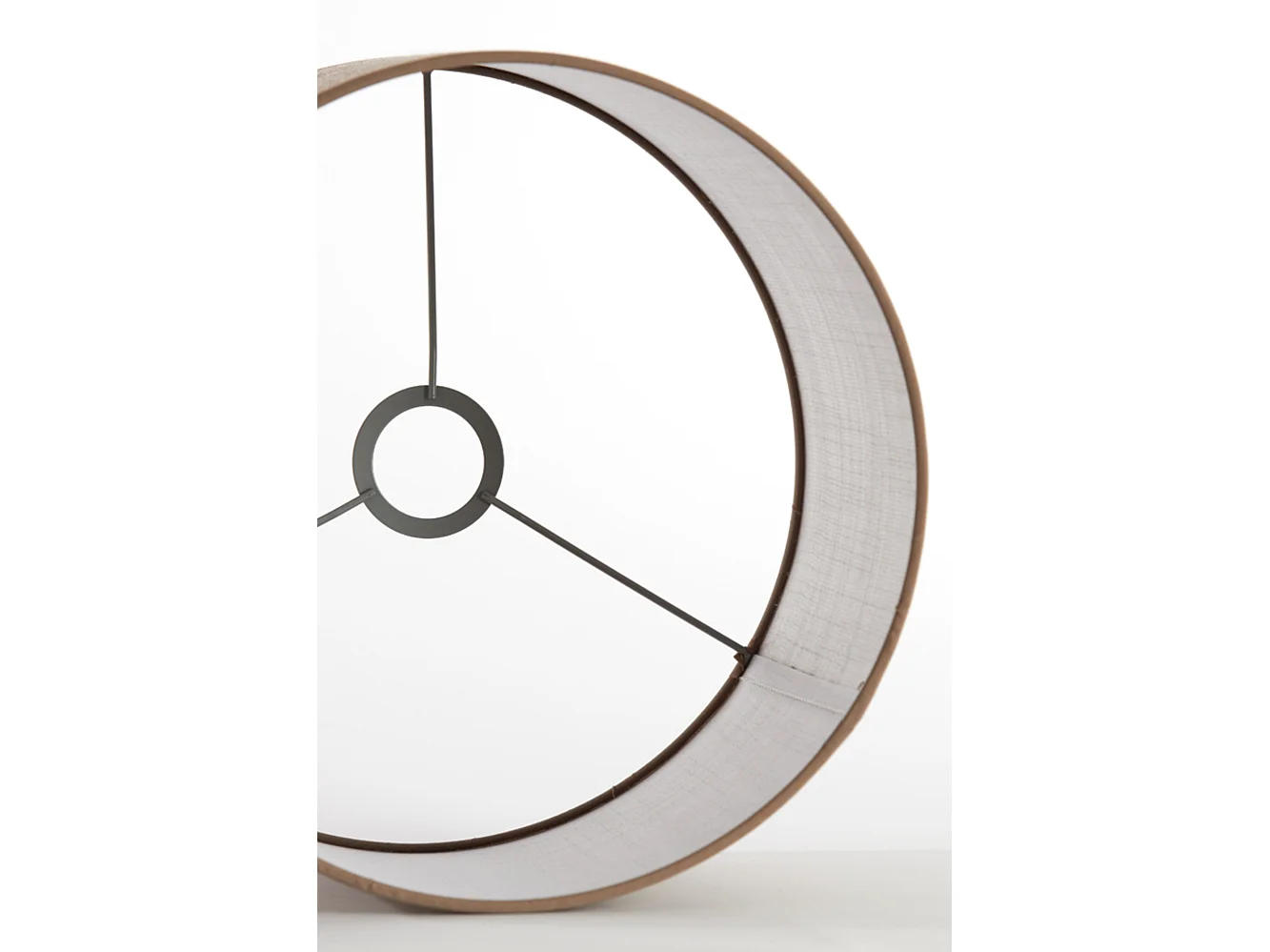 Lampenschirm CADEN - Ø30x21cm - Braun