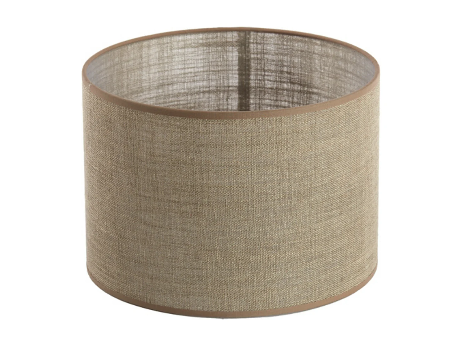 Abat-jour CADEN - Ø30x21cm - Marron