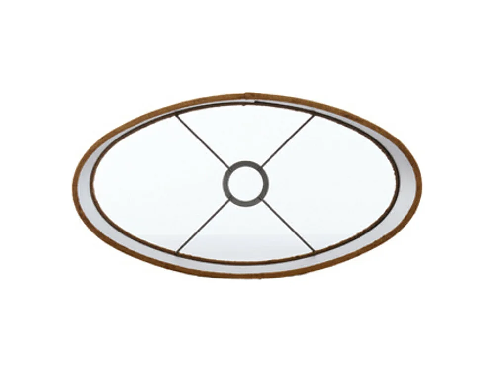 Abat-jour GEMSTONE - 30x15x25cm - Doré