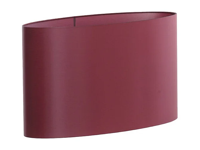 Abat-jour IMANI - 30x15x25cm - Rouge