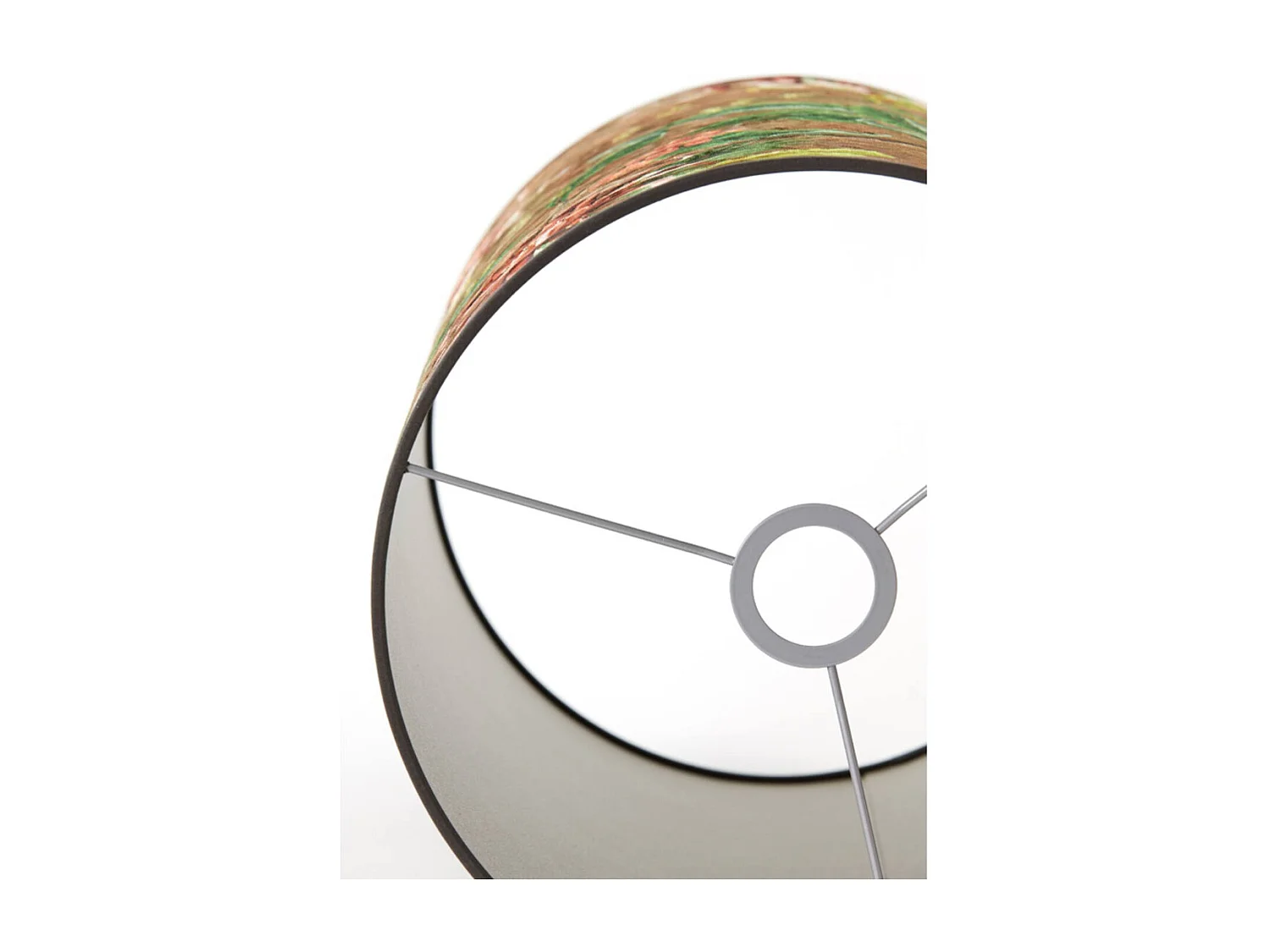 Abat-jour PASSARO - Ø40x49cm - Marron