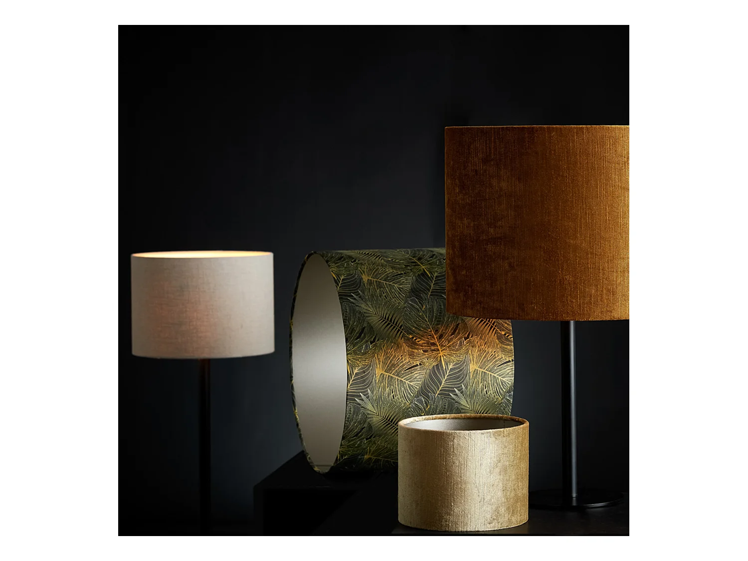 Abat-jour AMAZONE - Ø40x30cm - Vert