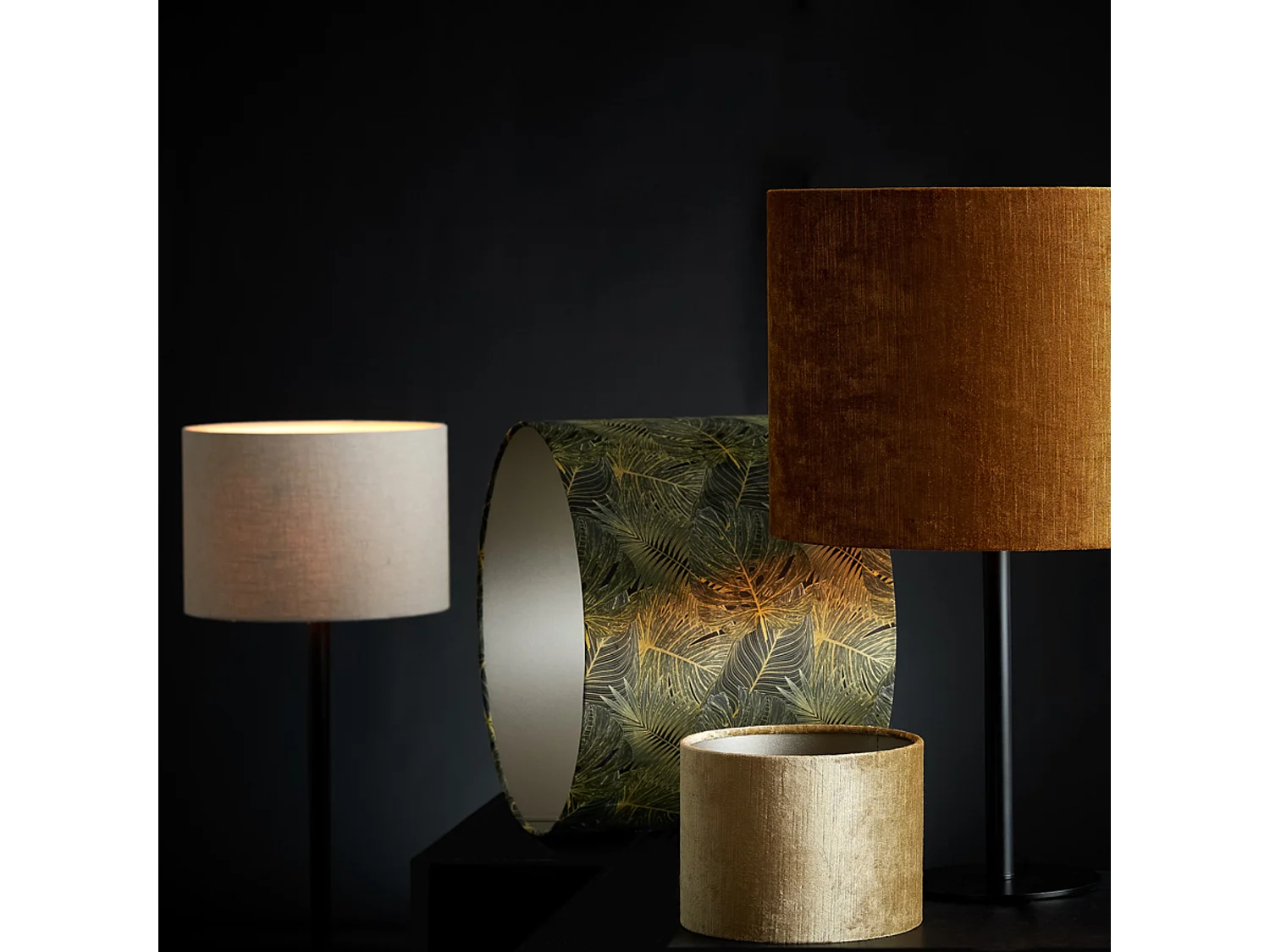 Abat-jour AMAZONE - Ø40x30cm - Vert