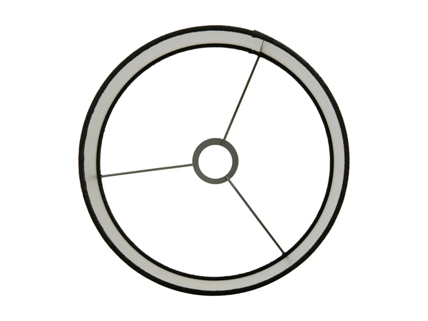 Lampenkap LUBIS - Ø20x15cm - Zwart