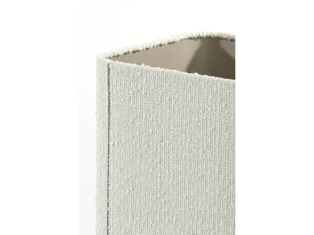 Abat-jour BOLERO - Ø25x30cm - Blanc