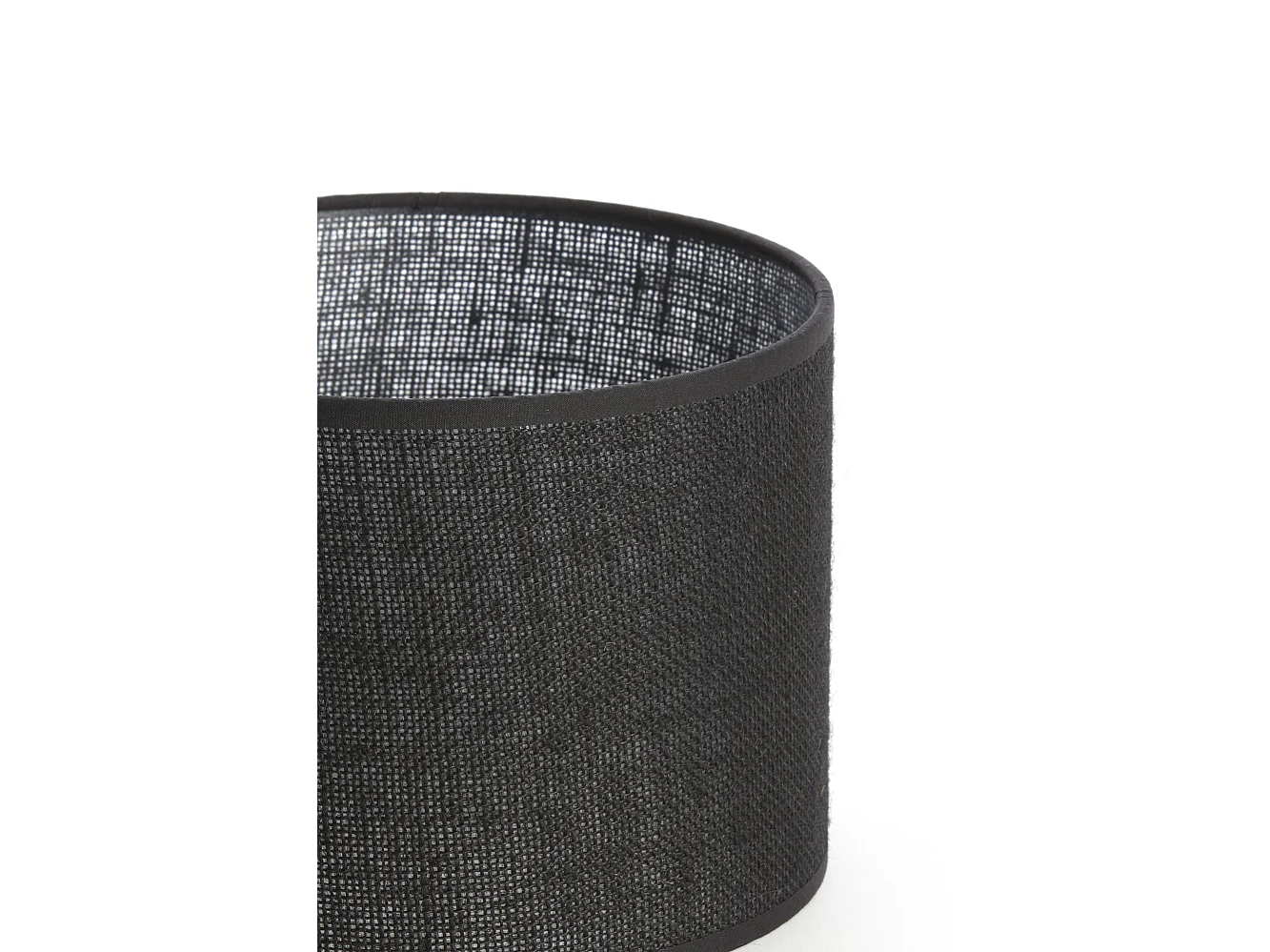 Abat-jour SENDAI - Ø20x15cm - Noir