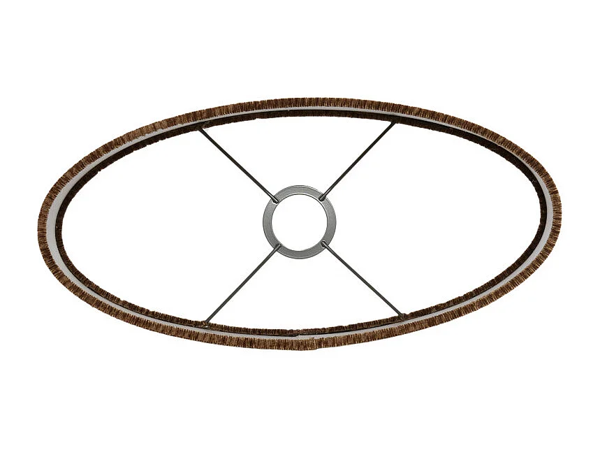 Lampenschirm FLAIR - 38x17,5x28cm - Braun