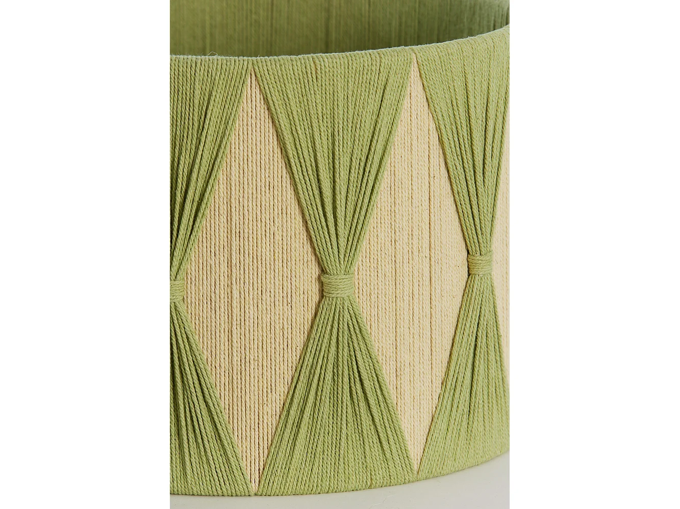 Lampenschirm HANNAH - Ø25x18cm - Grün