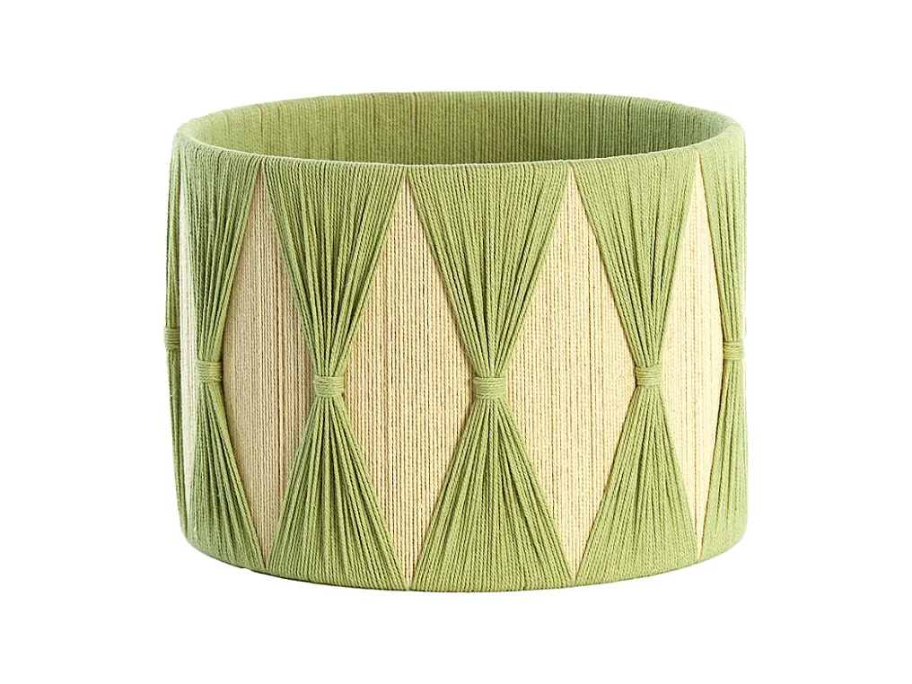 Abat-jour HANNAH - Ø25x18cm - Vert