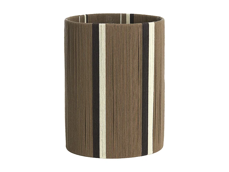 Abat-jour MEDAN - Ø30x40cm - Marron