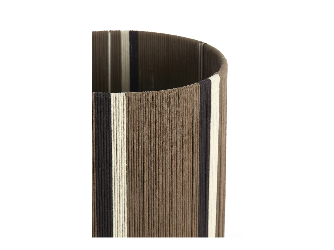 Abat-jour MEDAN - Ø30x40cm - Marron