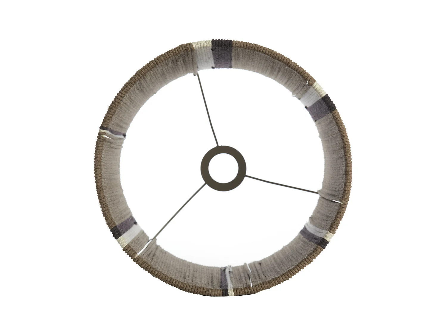 Abat-jour MEDAN - Ø30x40cm - Marron