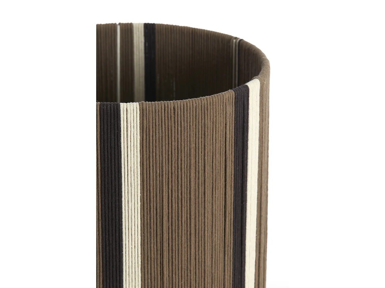 Abat-jour MEDAN - Ø30x40cm - Marron