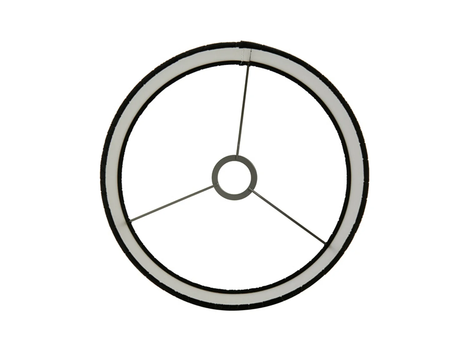 Abat-jour PRAYA - Ø20x15cm - Noir