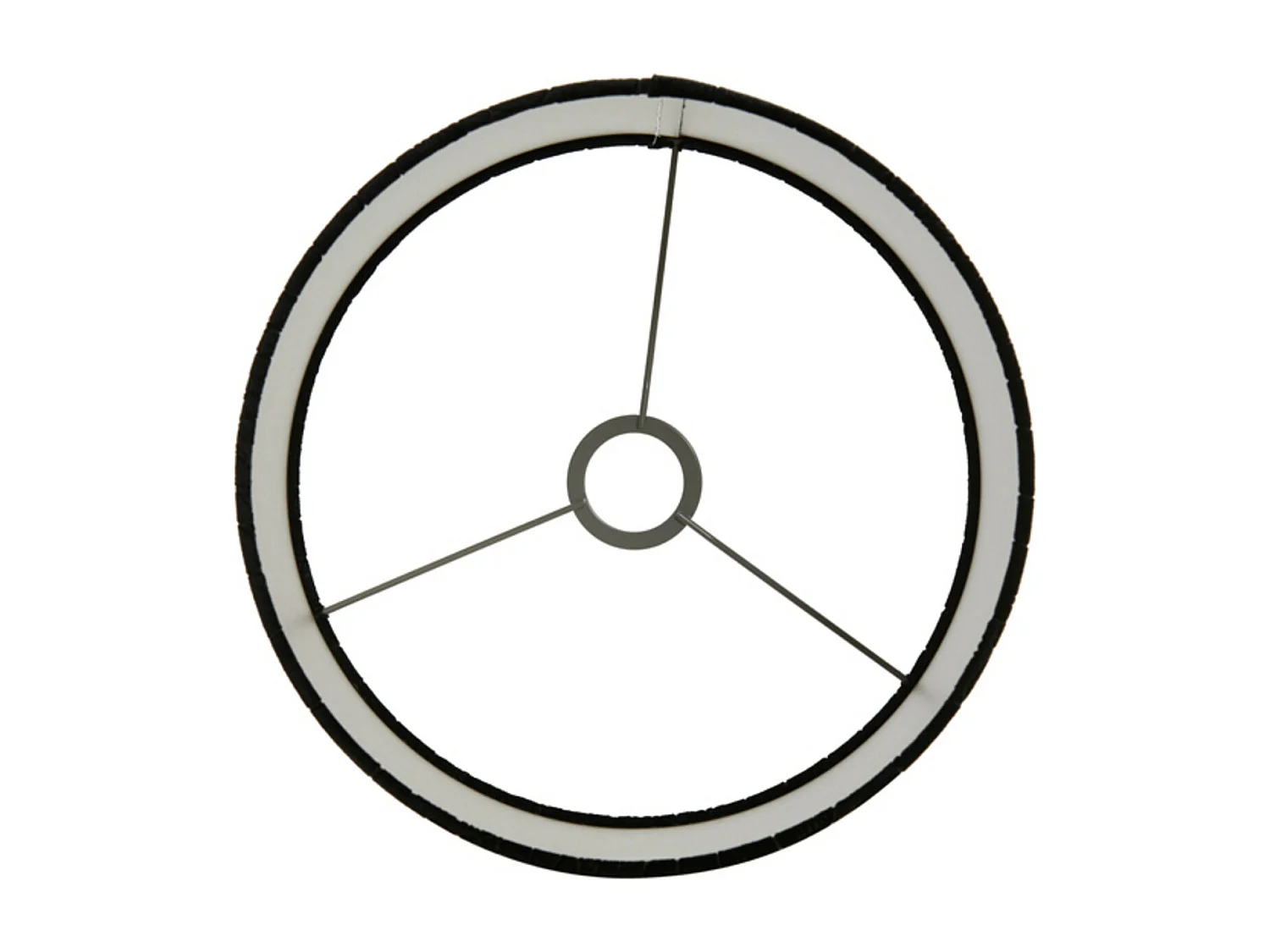 Abat-jour PRAYA - Ø20x15cm - Noir