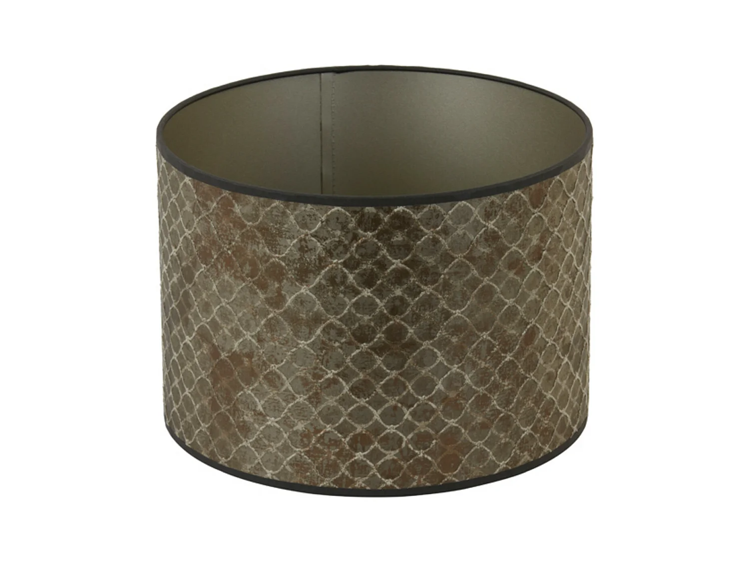 Abat-jour ELODI - Ø20x15cm - Bronze