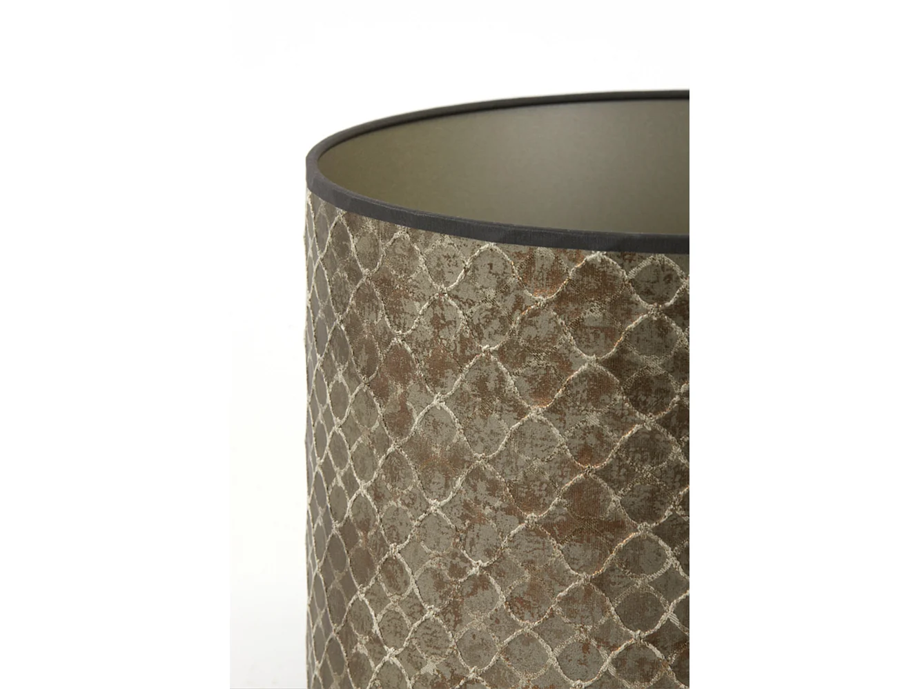 Abat-jour ELODI - Ø20x15cm - Bronze