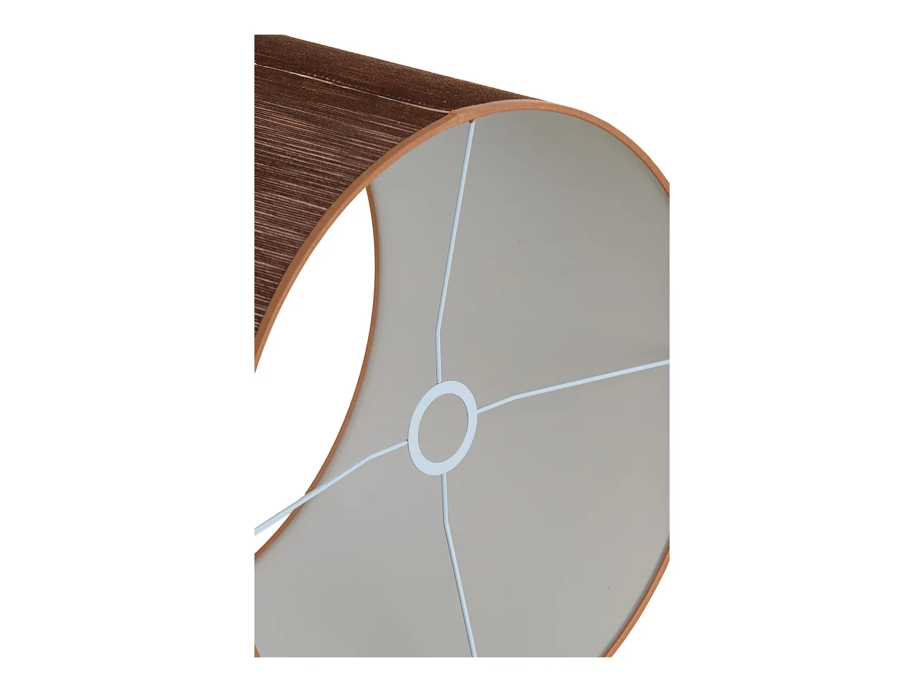 Abat-jour PENNY - Ø40x30cm - Marron