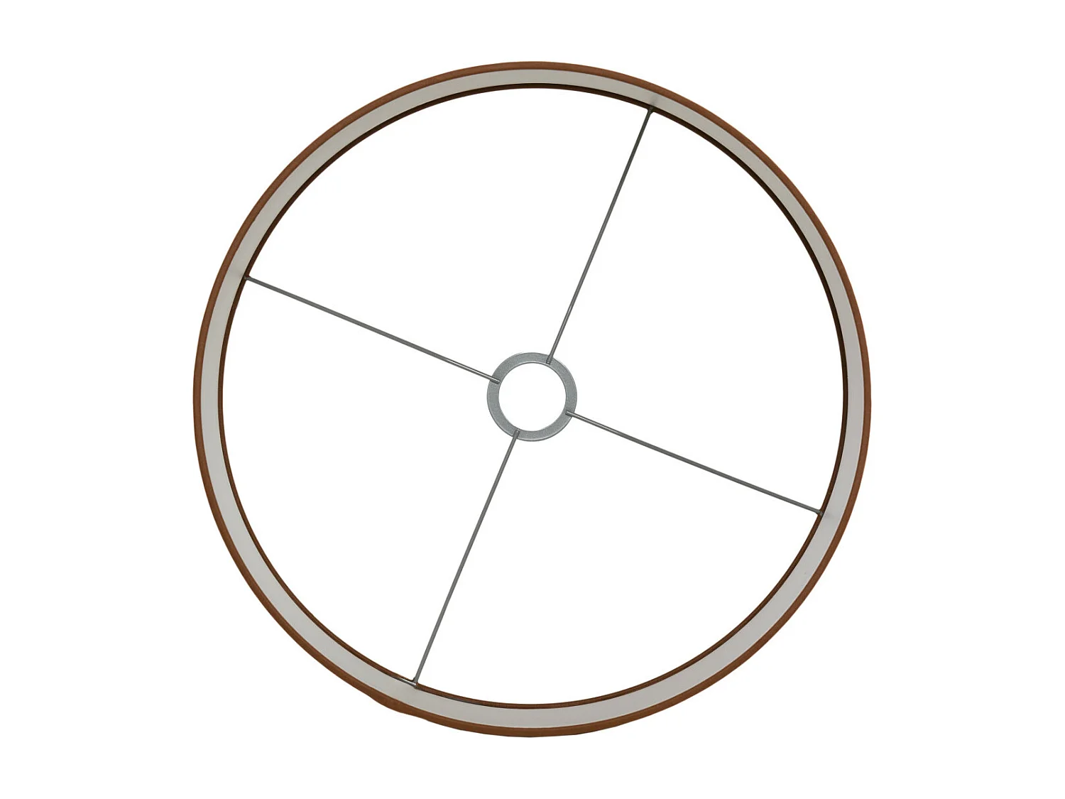 Abat-jour PENNY - Ø40x30cm - Marron