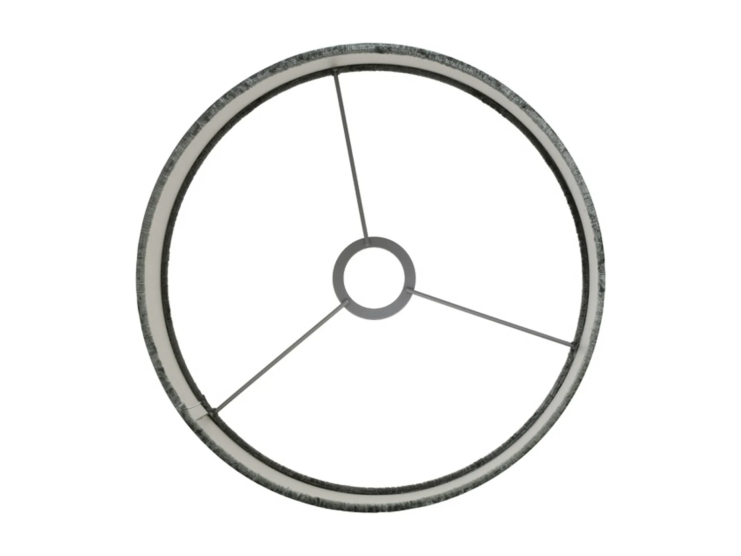 Lampenkap GEMSTONE - Ø25x18cm - Grijs