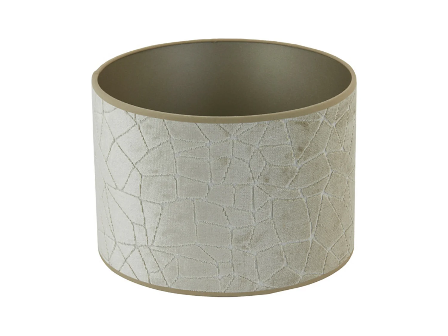 Lampenkap KASSEI - Ø40x30cm - Bruin