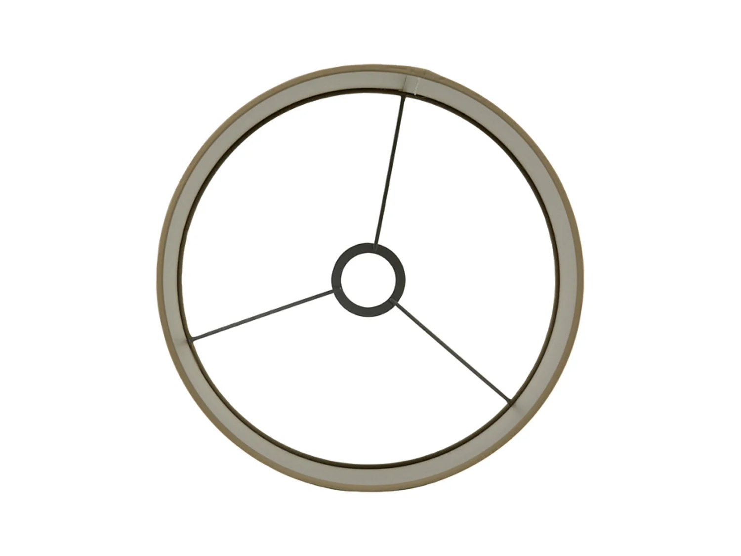 Lampenkap KASSEI - Ø40x30cm - Bruin