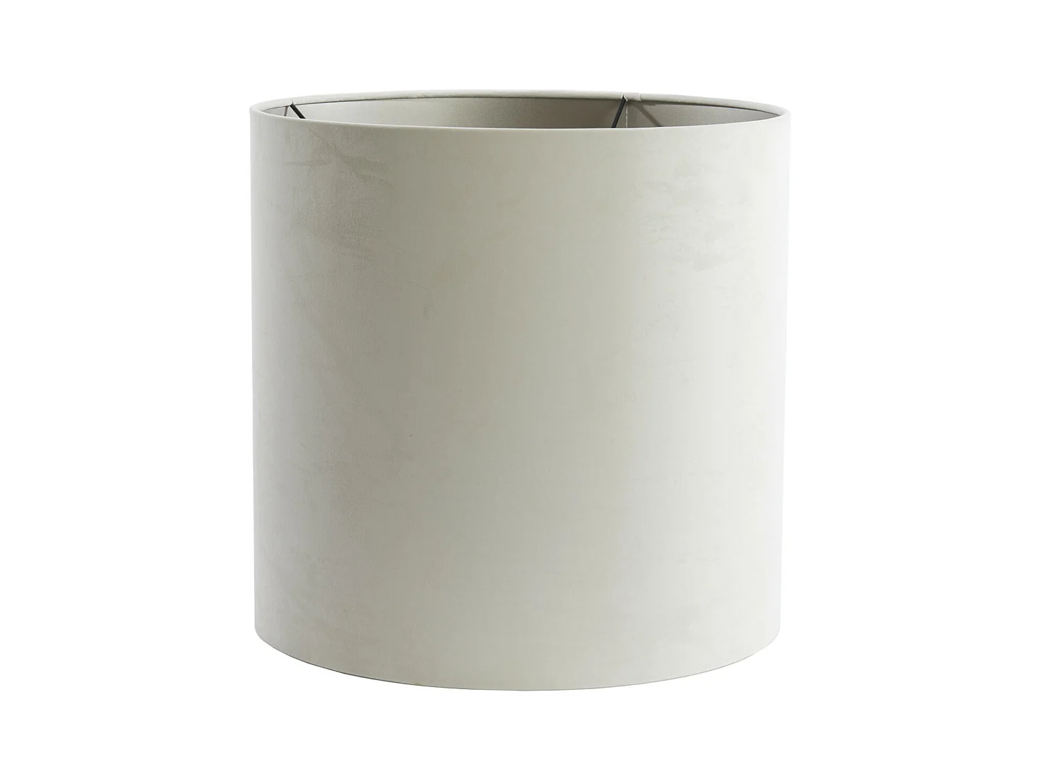 Abat-jour VELOURS - Ø45x45cm - Blanc