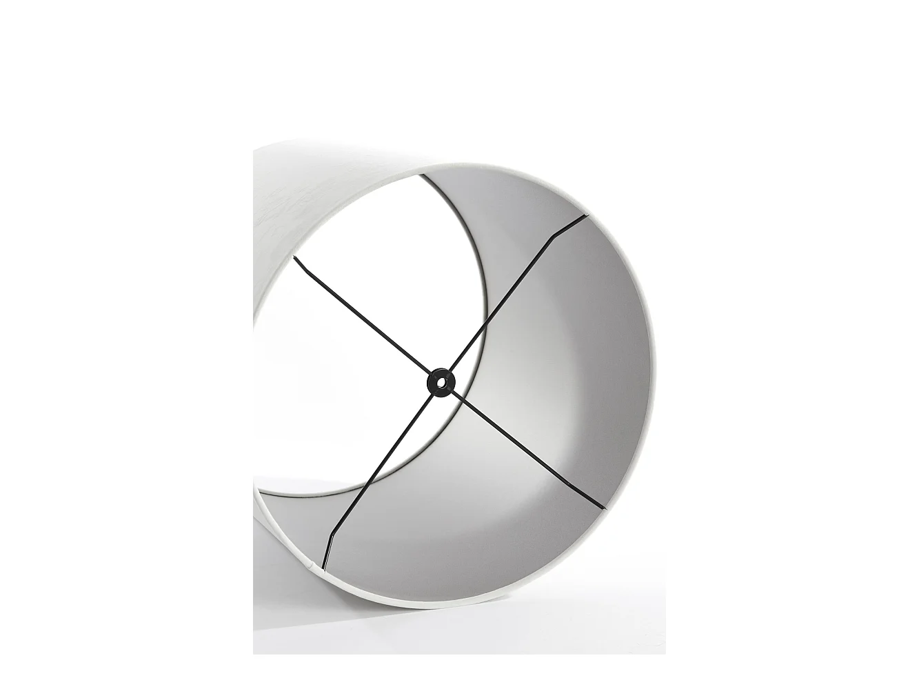 Abat-jour VELOURS - Ø45x45cm - Blanc