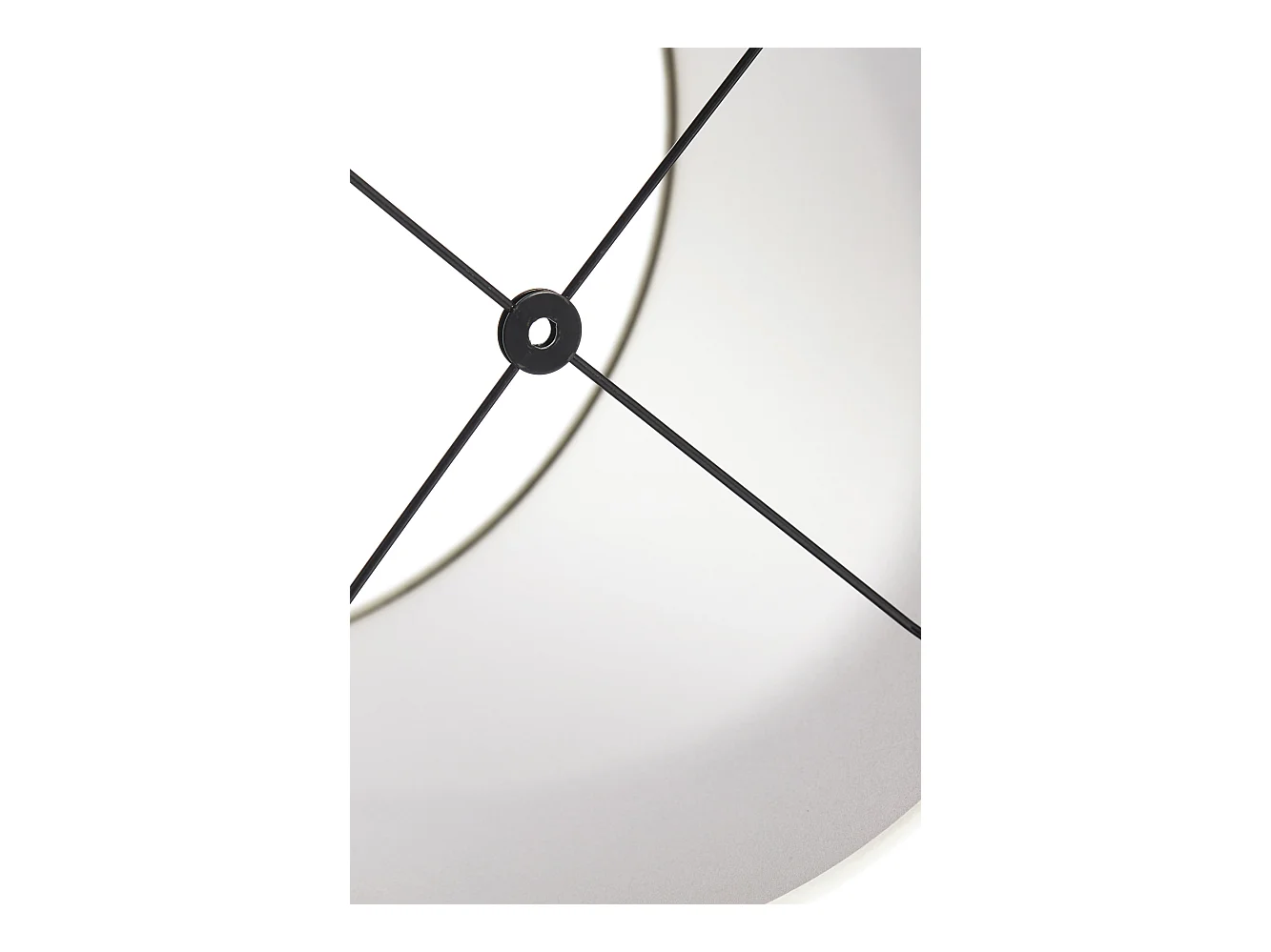 Abat-jour VELOURS - Ø45x45cm - Blanc