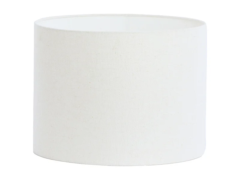 Lampenschirm LIVIGNO - Ø35x30cm - Weiß