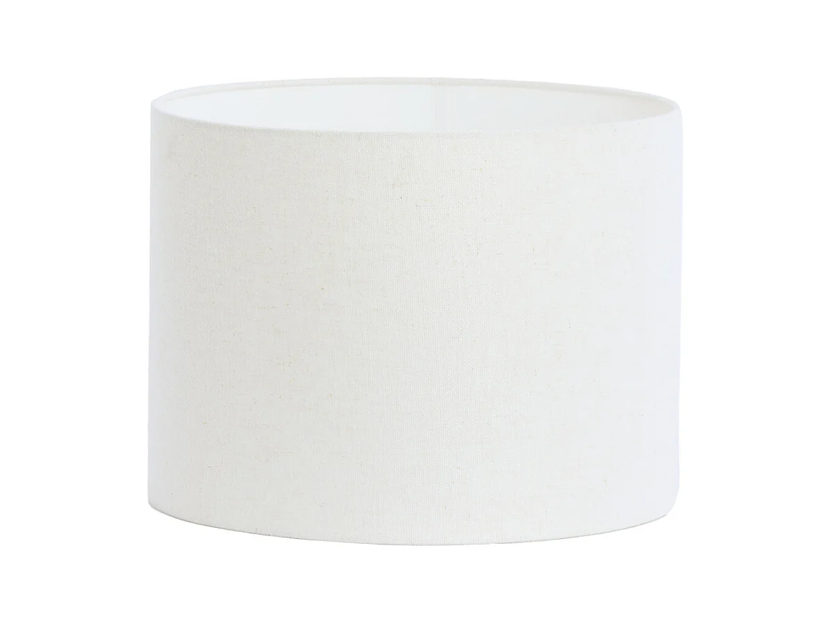 Abat-jour LIVIGNO - Ø35x30cm - Blanc