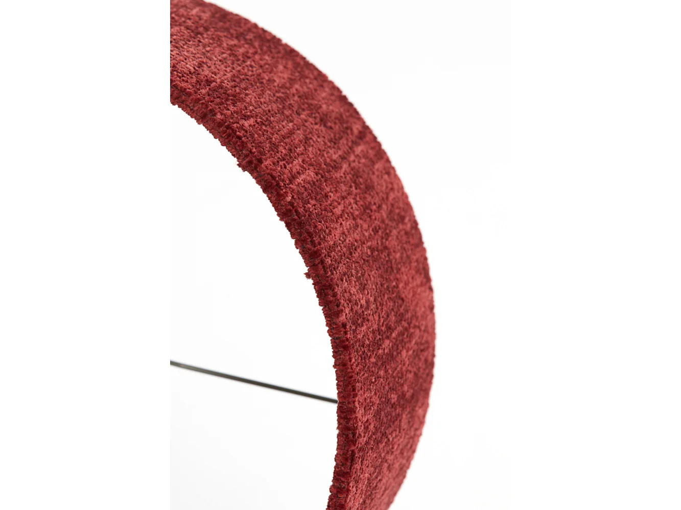 Abat-jour RUBY - Ø25x18cm - Rouge