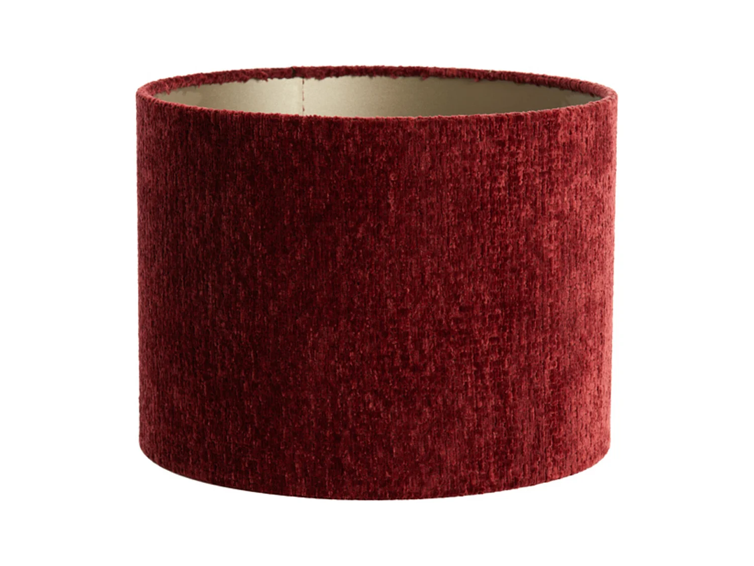 Abat-jour RUBY - Ø25x18cm - Rouge