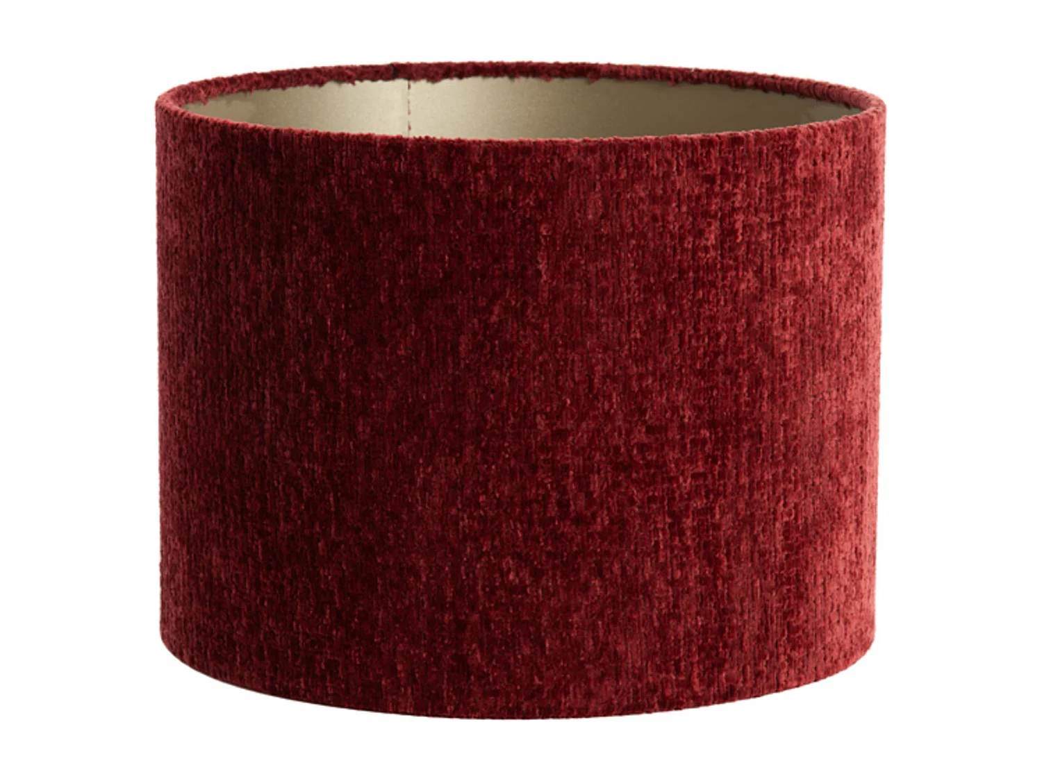 Abat-jour RUBY - Ø25x18cm - Rouge