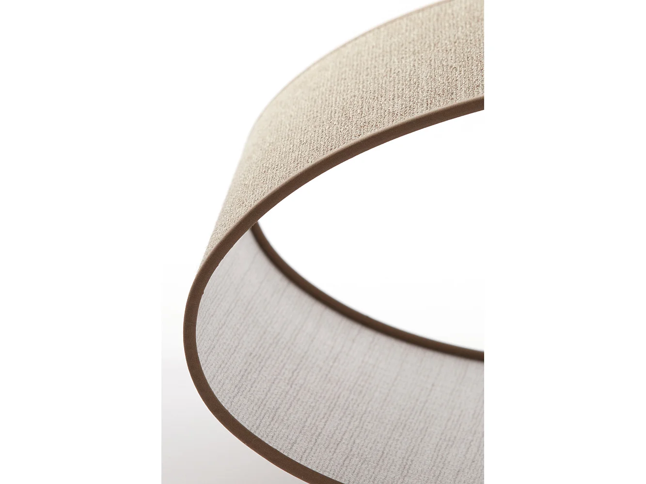 Abat-jour CADEN - 45x21x32cm - Marron